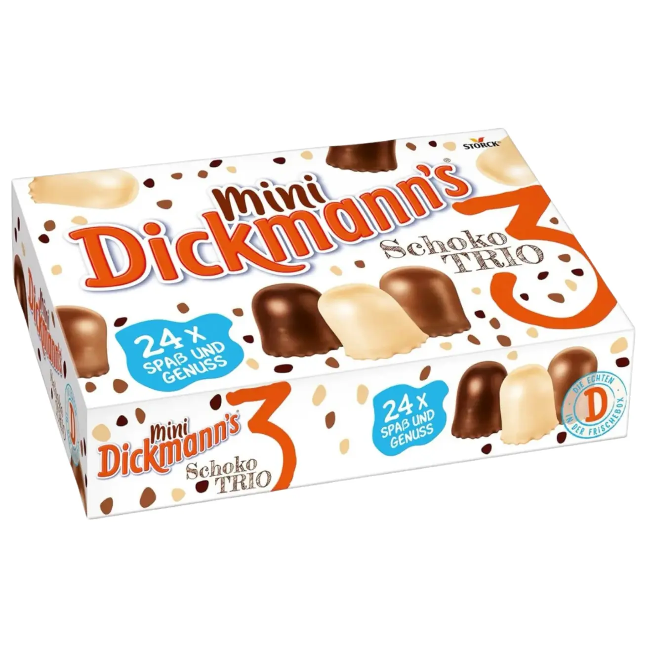 Mini Dickmann’s, 24 tk pakis, Storck, 2 pakki komplektis