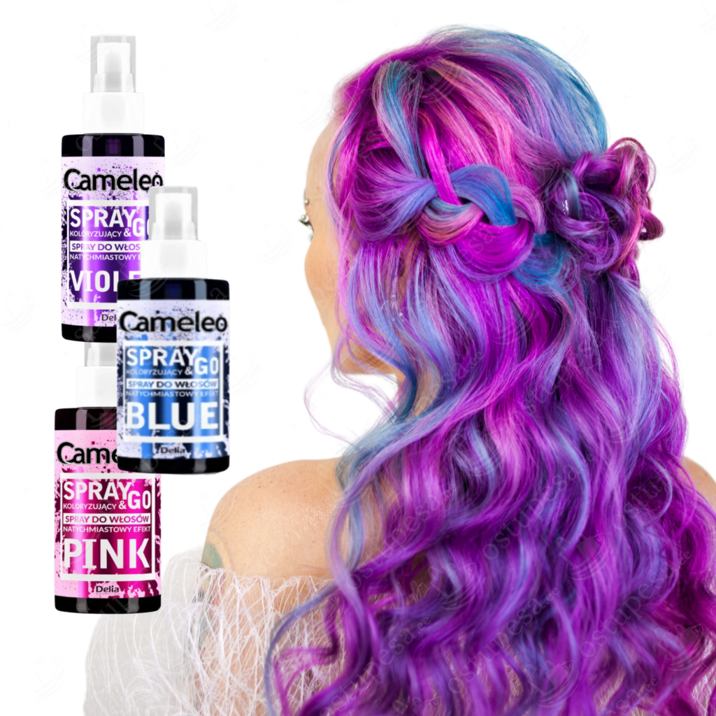Värviline juuksesprei, 150ml, Cameleo