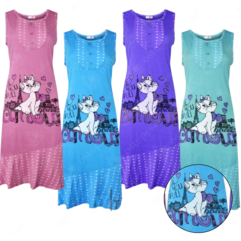 Öösärk naistele ,,Kass Pariisis”