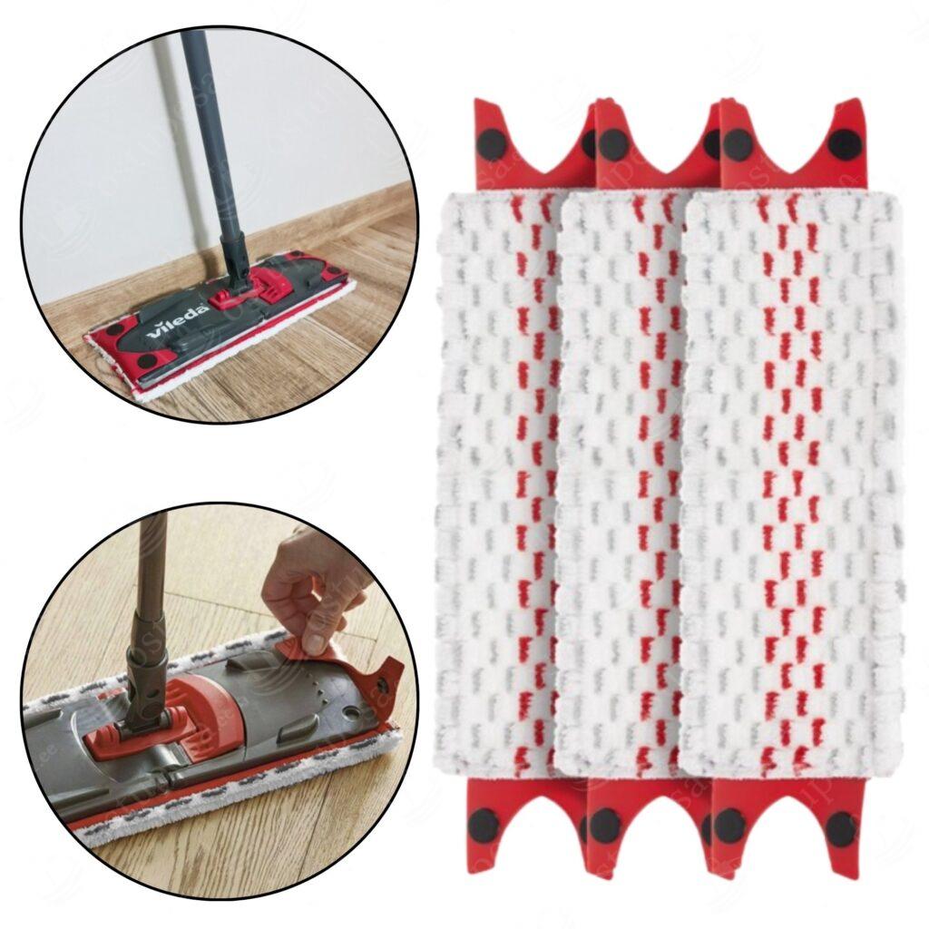 3-osaline mopi puhastuslappide komplekt