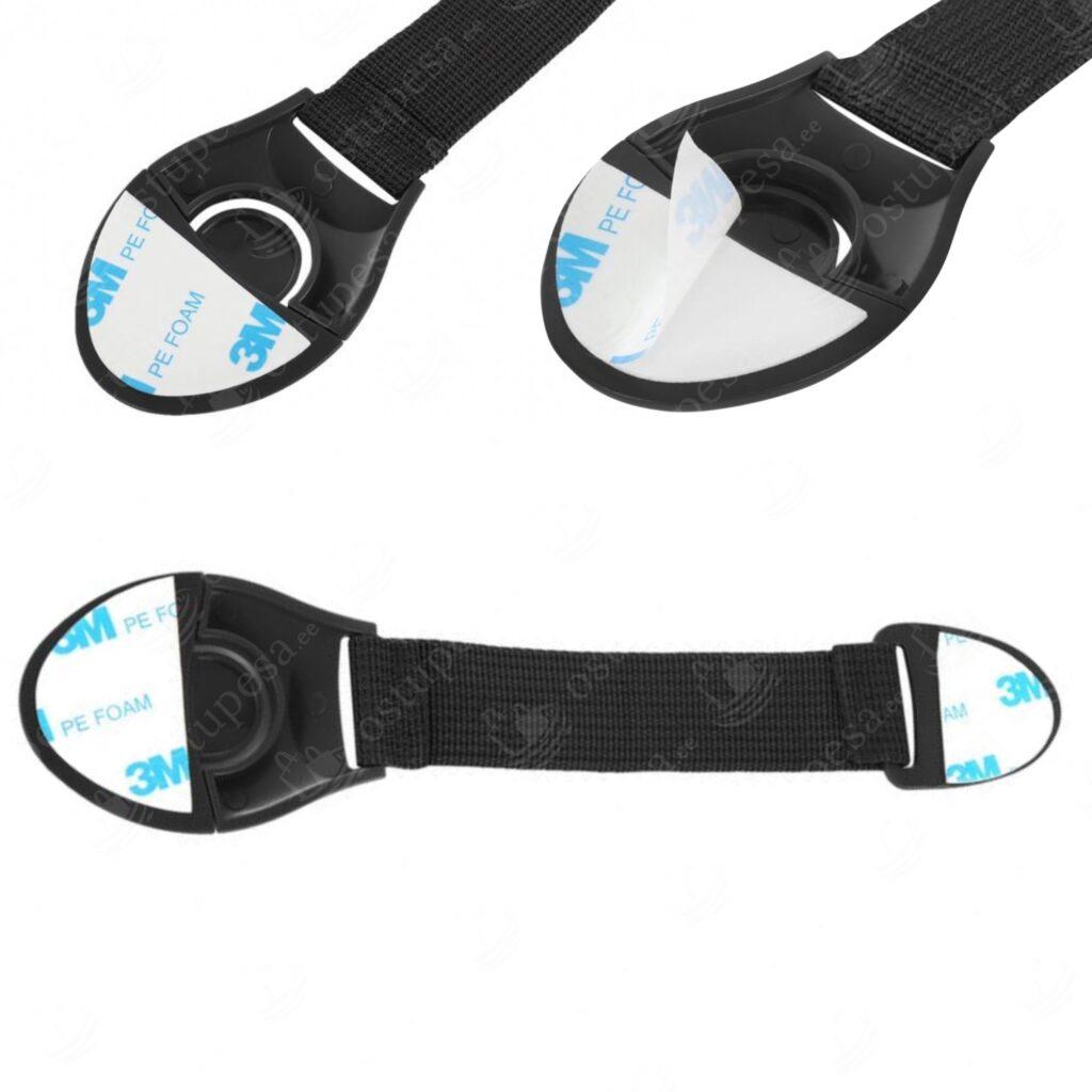 10-osaline lapselukkude komplekt, must