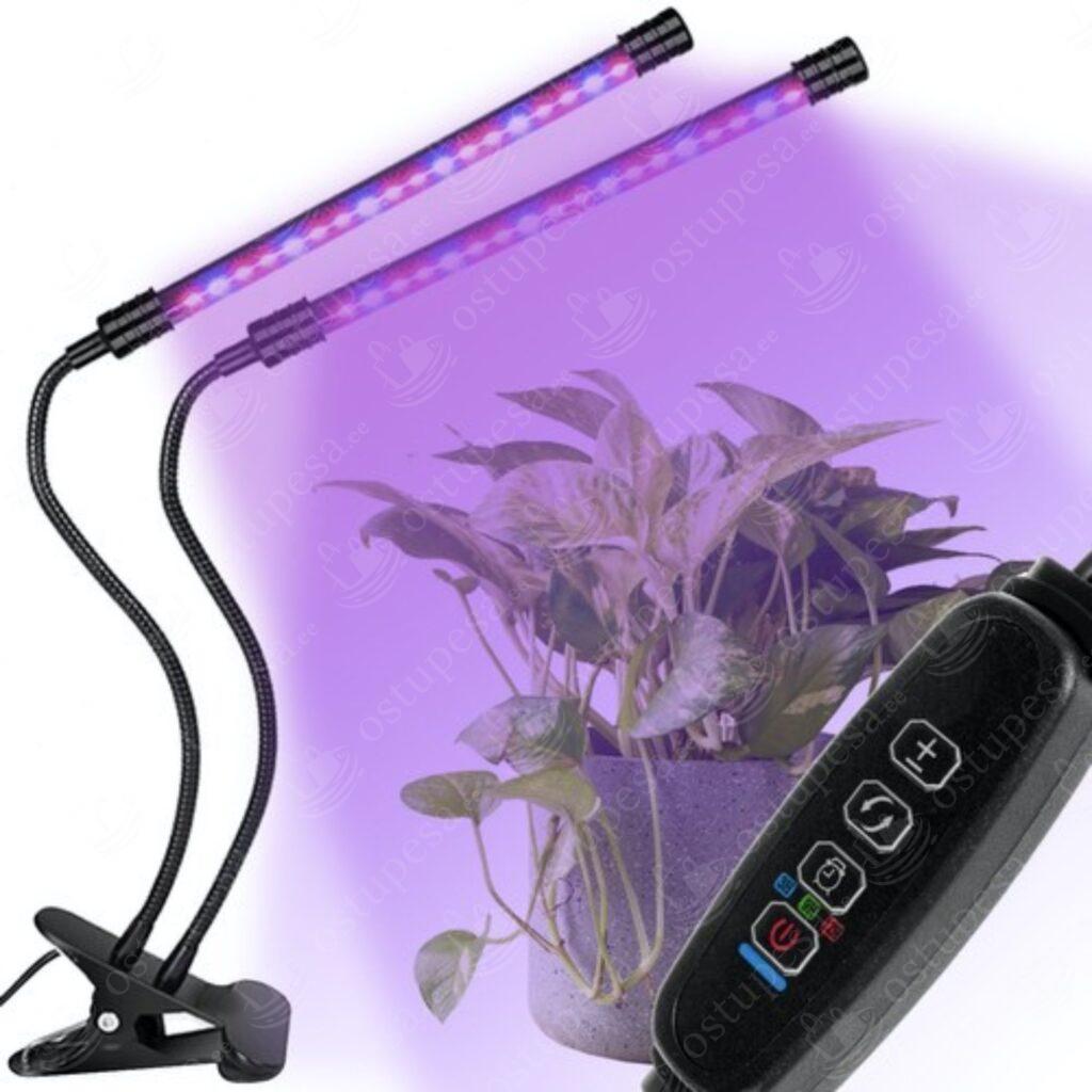 LED lamp taimede kasvatamiseks, 20 LED, 2 haru, Gardlov