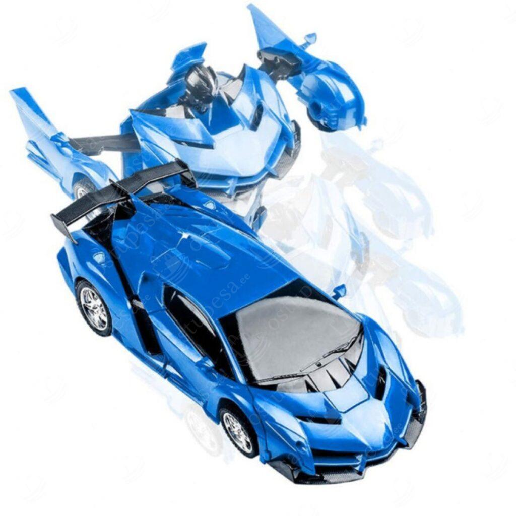 Transformer-auto puldiga, sinine