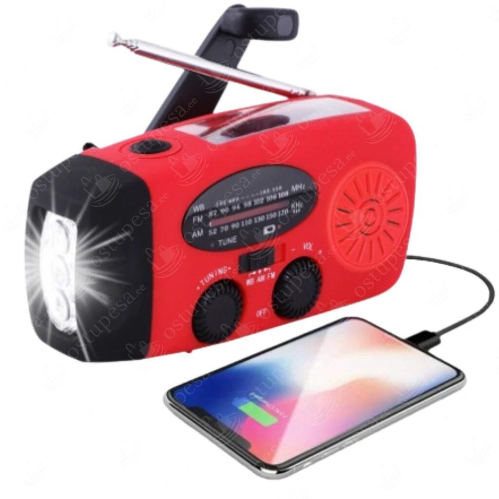 Dünamoga hädaabi seade