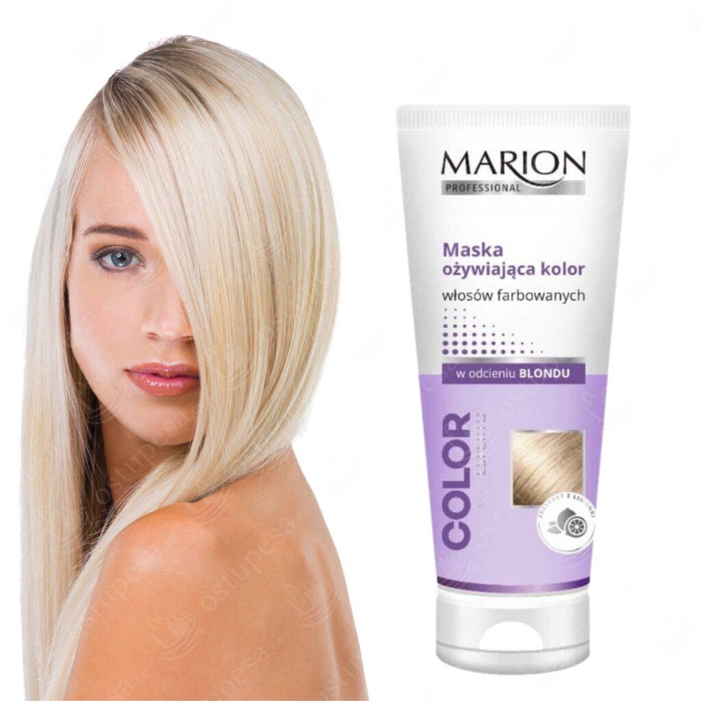 Hõbemask blondidele juustele, 150 ml, Marion, 2 tk komplektis