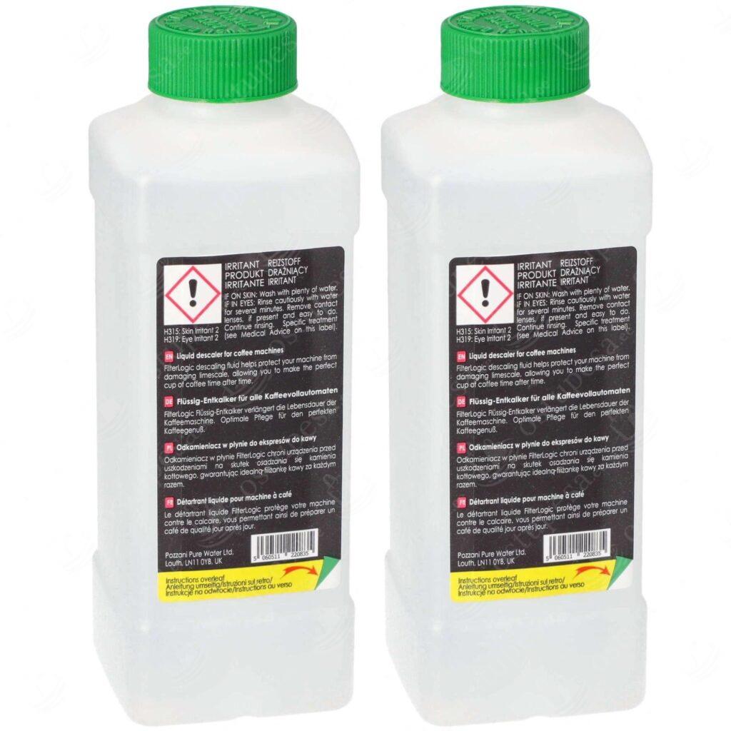 Kohvimasina katlakivieemaldaja, 500 ml, FilterLogic, 2 tk komplektis