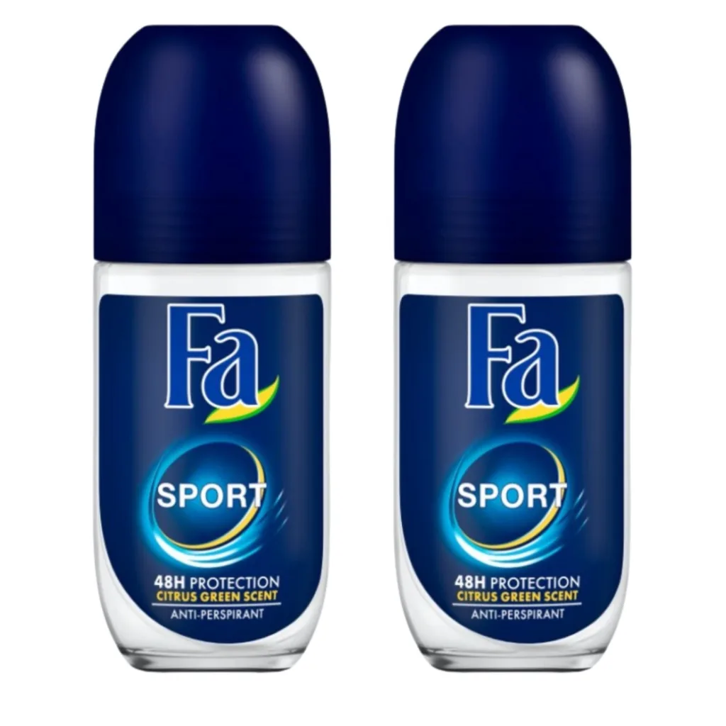 Meeste deodorant, Fa Sport, 50 ml, 2 tk komplektis