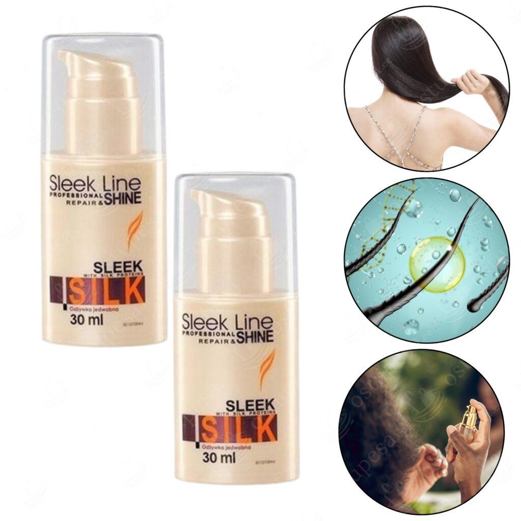 Juukseseerum Sleek Line, 30 ml, Stapiz