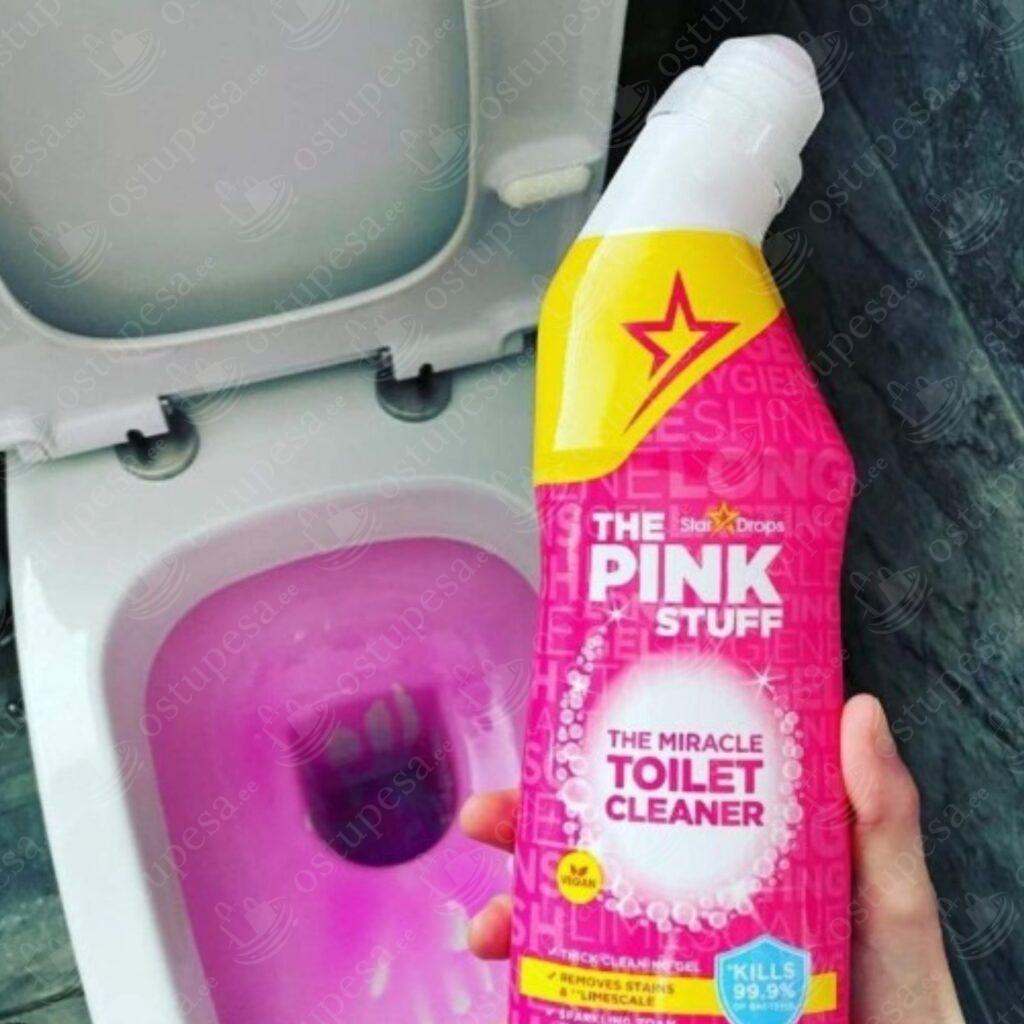 WC-poti puhastusvedelik, The pink stuff, 2 tk komplektis