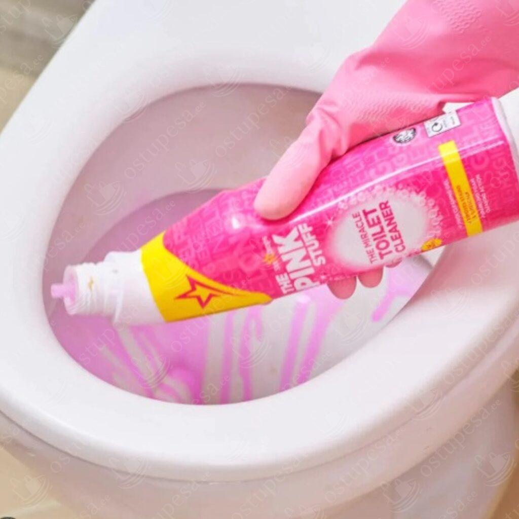 WC-poti puhastusvedelik, The pink stuff, 2 tk komplektis