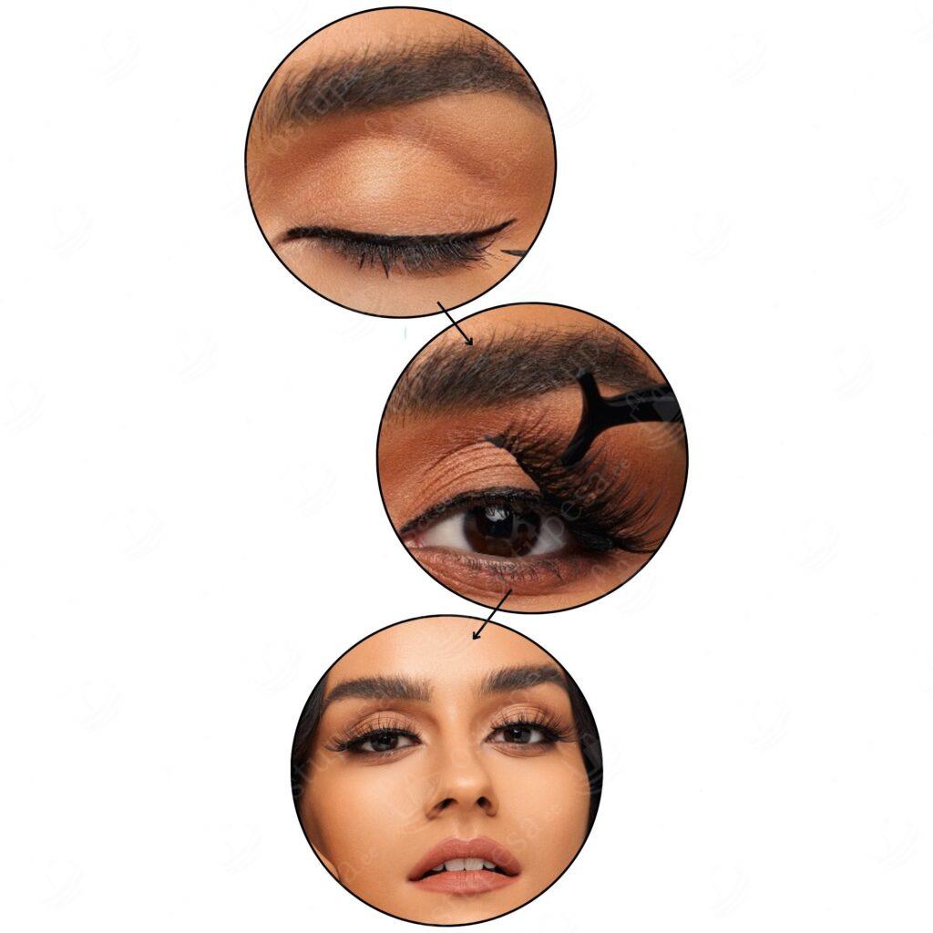 Magnetilised kunstripsmed laineriga, 3 paari pakis