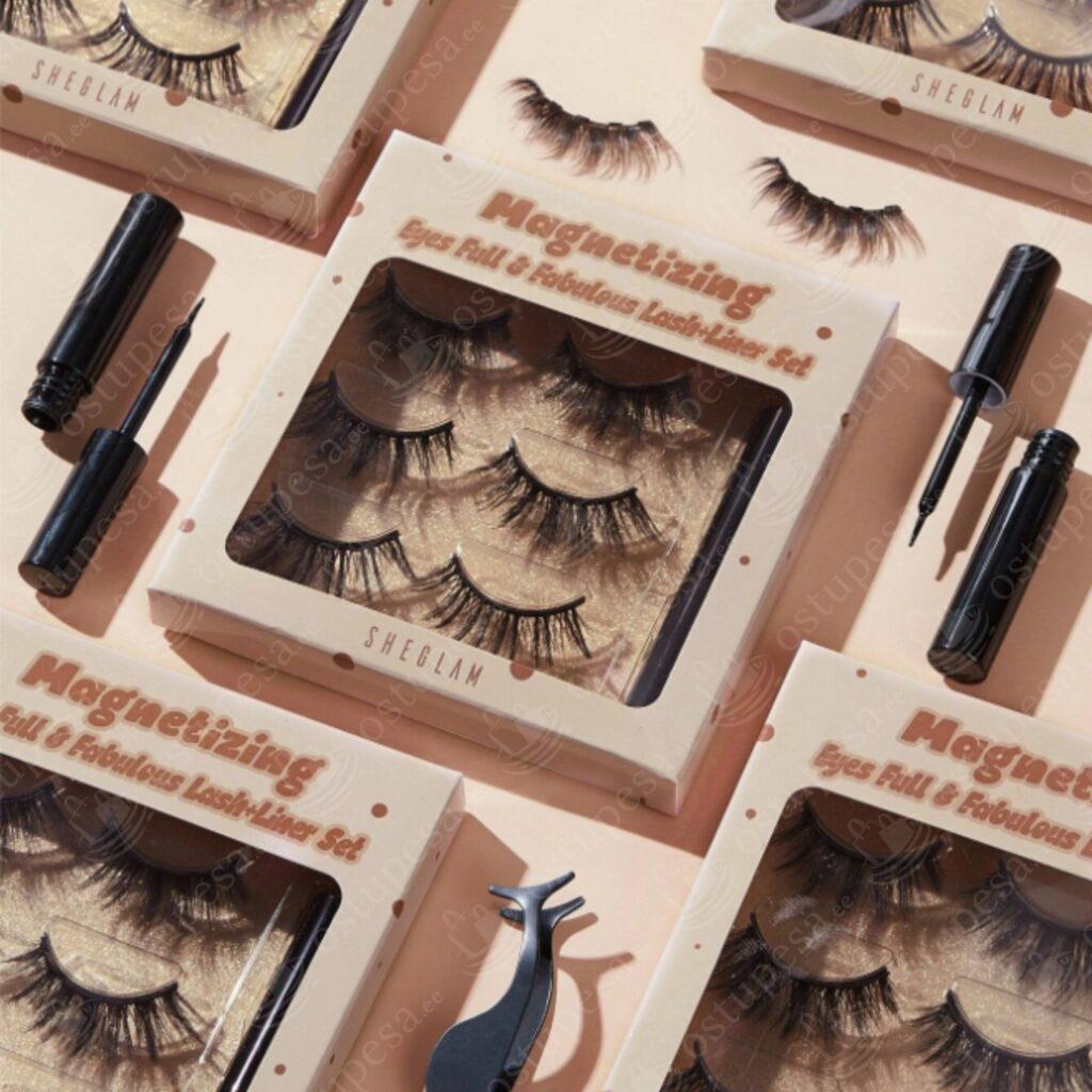 Magnetilised kunstripsmed laineriga, 3 paari pakis