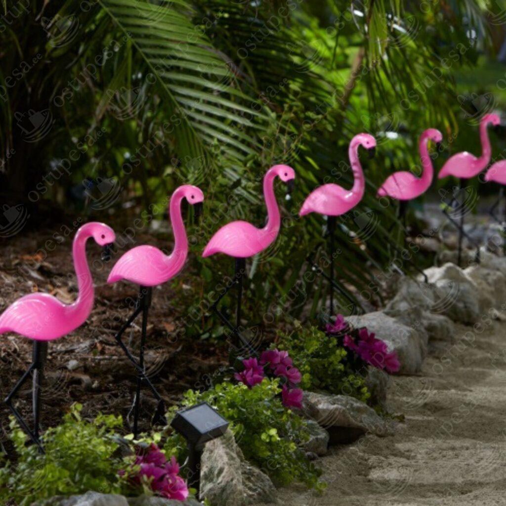 Flamingo LED õuelamp, juhtmevaba, 2 tk komplektis