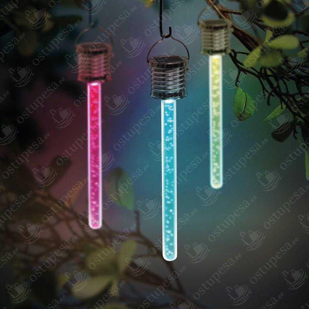 Värvimuutev LED lamp, väikeste mullikestega, 6 tk komplektis