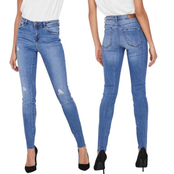 Naiste teksapüksid, skinny-fit, Vero Moda