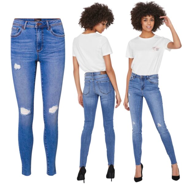 Naiste teksapüksid, skinny-fit, Vero Moda