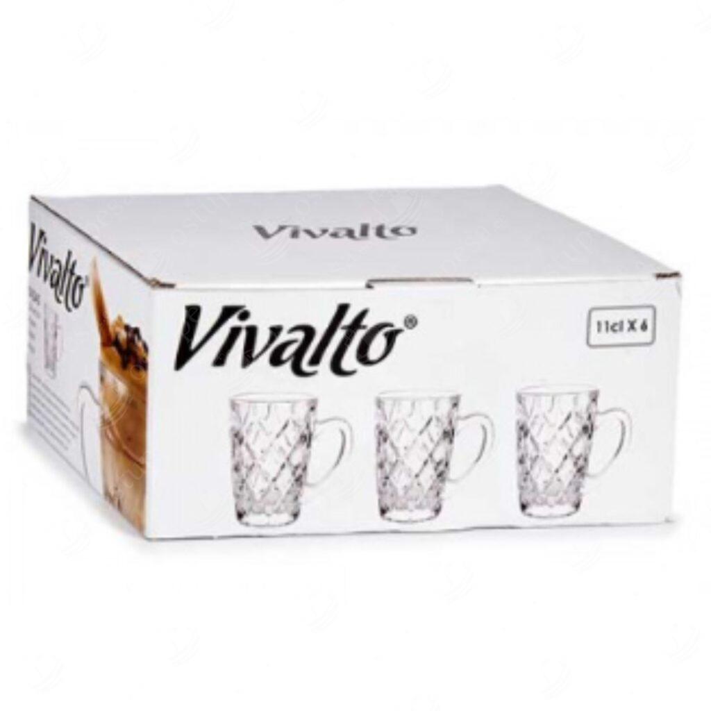 6-osaline kruuside komplekt, 110 ml, Vivalto