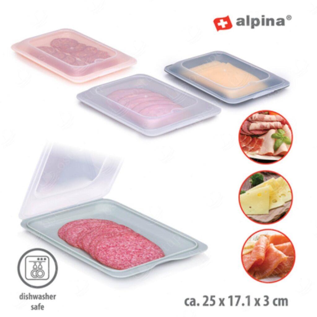 Toidukonteiner kaanega, Alpina, 4 tk pakis