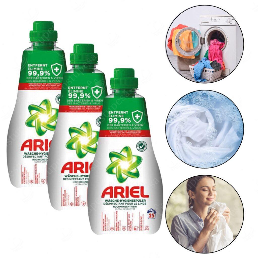 Pesuloputusvahend 1000 ml, Ariel, 3 tk komplektis