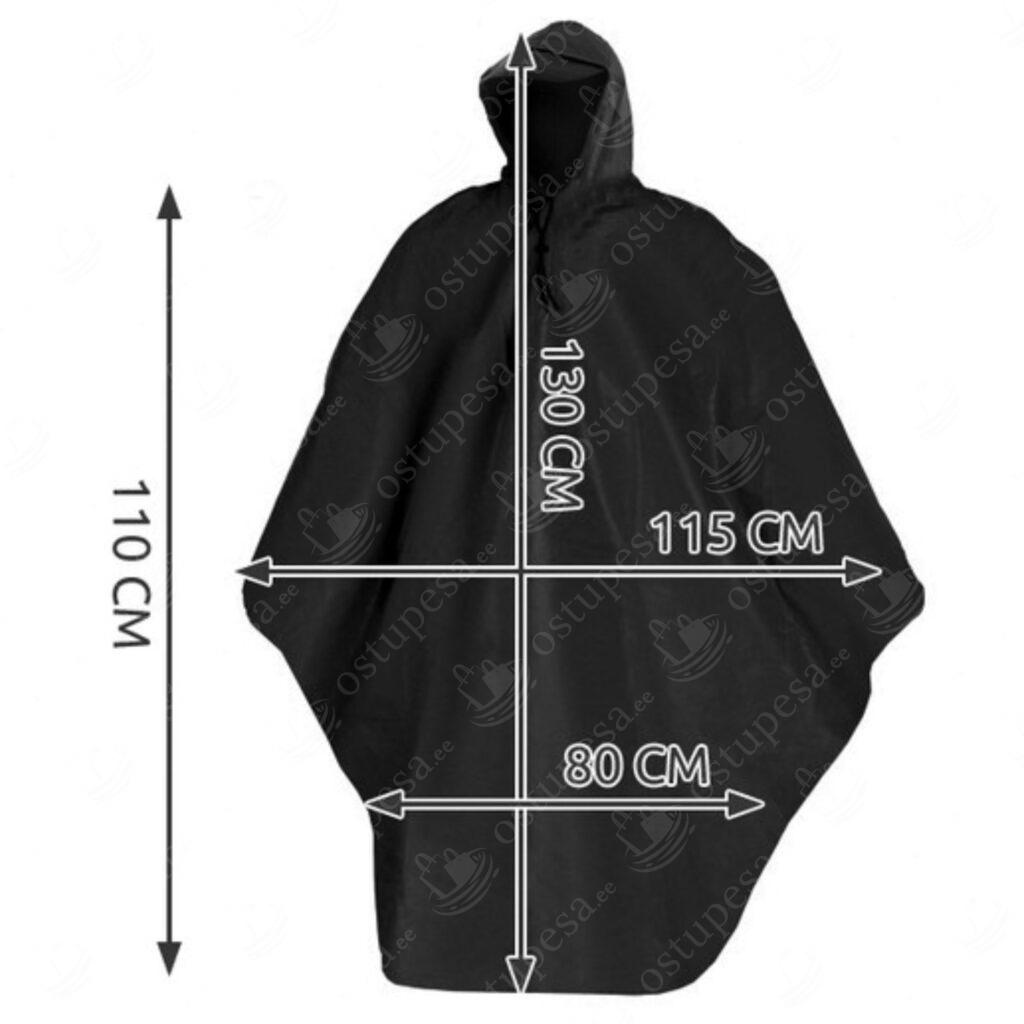 Vihma pontšo, must, Trizand