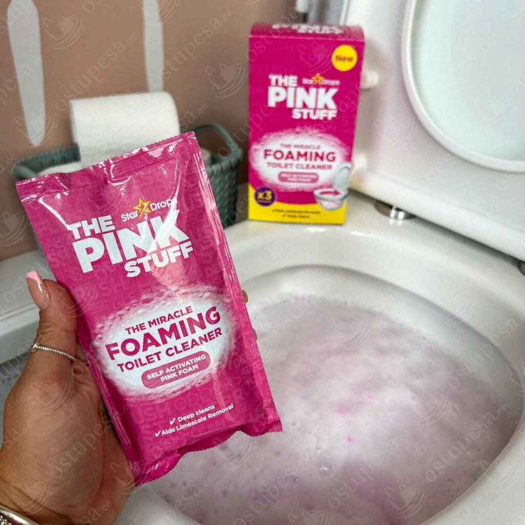 WC-poti puhastuspulber, 3x100g, The Pink Stuff