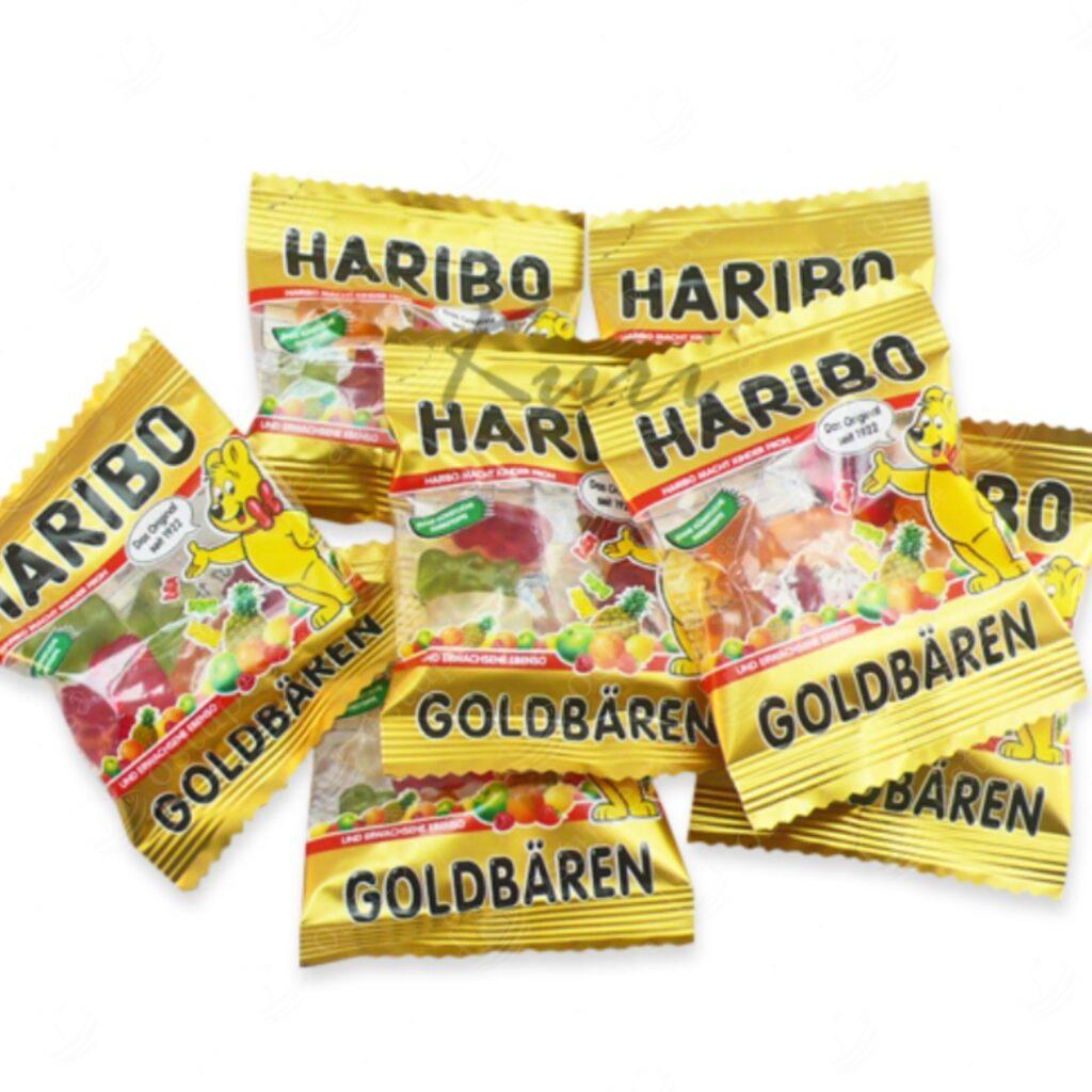 Haribo kummikarud, 100 minipakki ämbris, 980 g