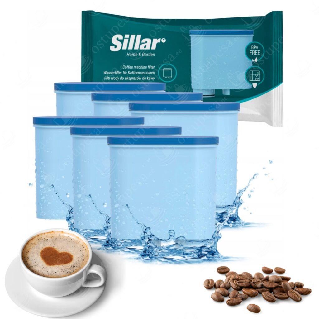 Philips Saeco kohvimasina veefiltrid, Sillar