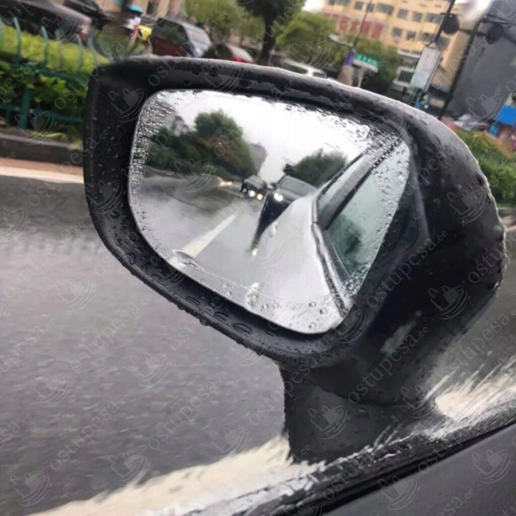 Auto küljepeegli kleebised, läbipaistvad, 2 tk pakis