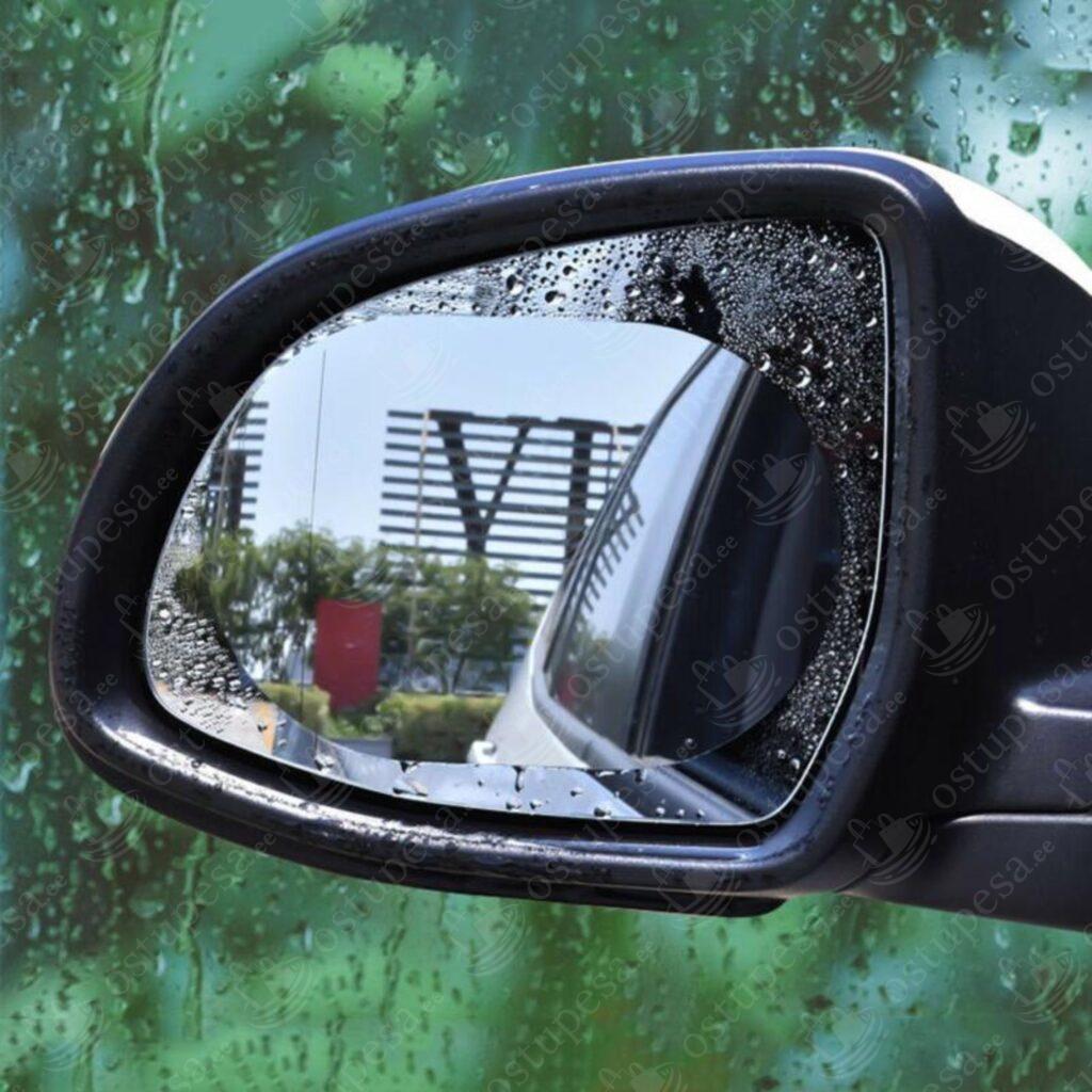 Auto küljepeegli kleebised, läbipaistvad, 2 tk pakis