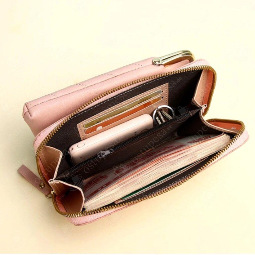 2-ühes õlakott ja rahakott