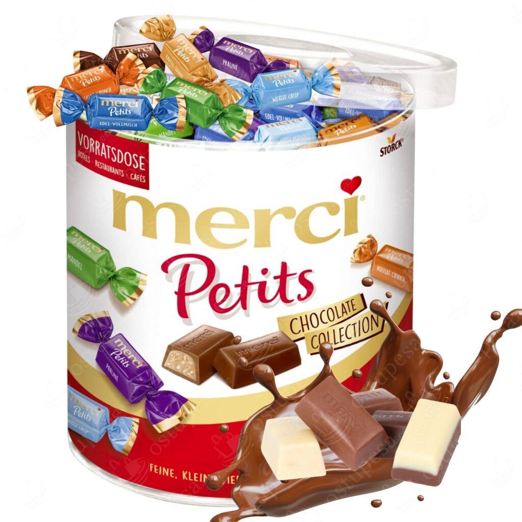 Šokolaadikommid, Merci Petits, 1 kg karbis