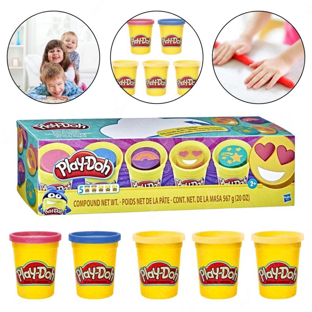 Voolimismass, 112 g, Play-Doh, 5 tk pakis