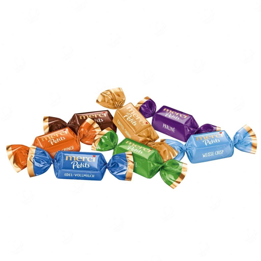 Šokolaadikommid, Merci Petits, 1 kg karbis