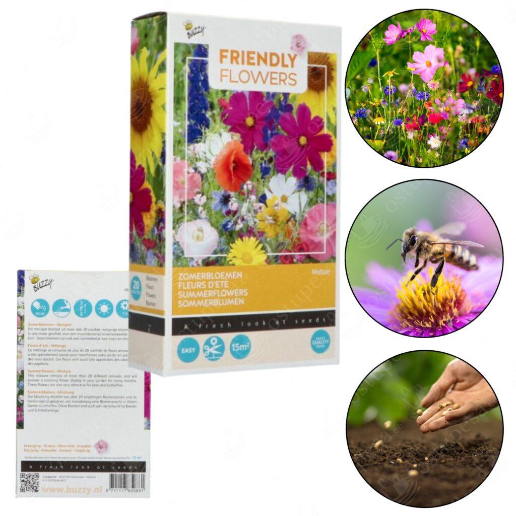 Lilleseemned, mesilastele ja liblikatele, Friendly Flowers