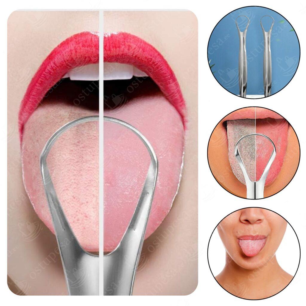 Keelekaabits, roostevabast terasest