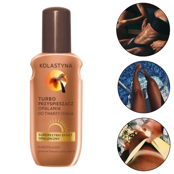 Päevitust kiirendav sprei, 150 ml, Kolastyna