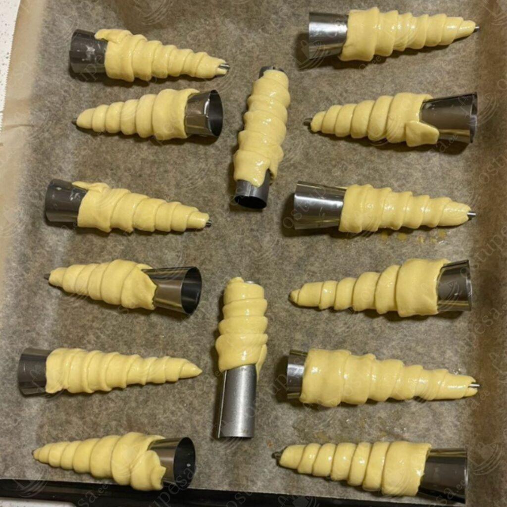 Kreemitorude vormid, 12 tk pakis