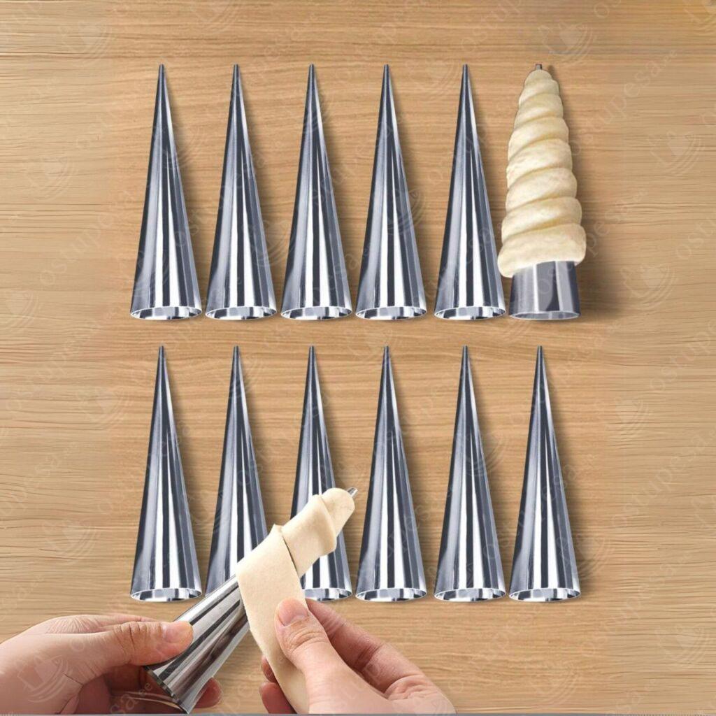 Kreemitorude vormid, 12 tk pakis