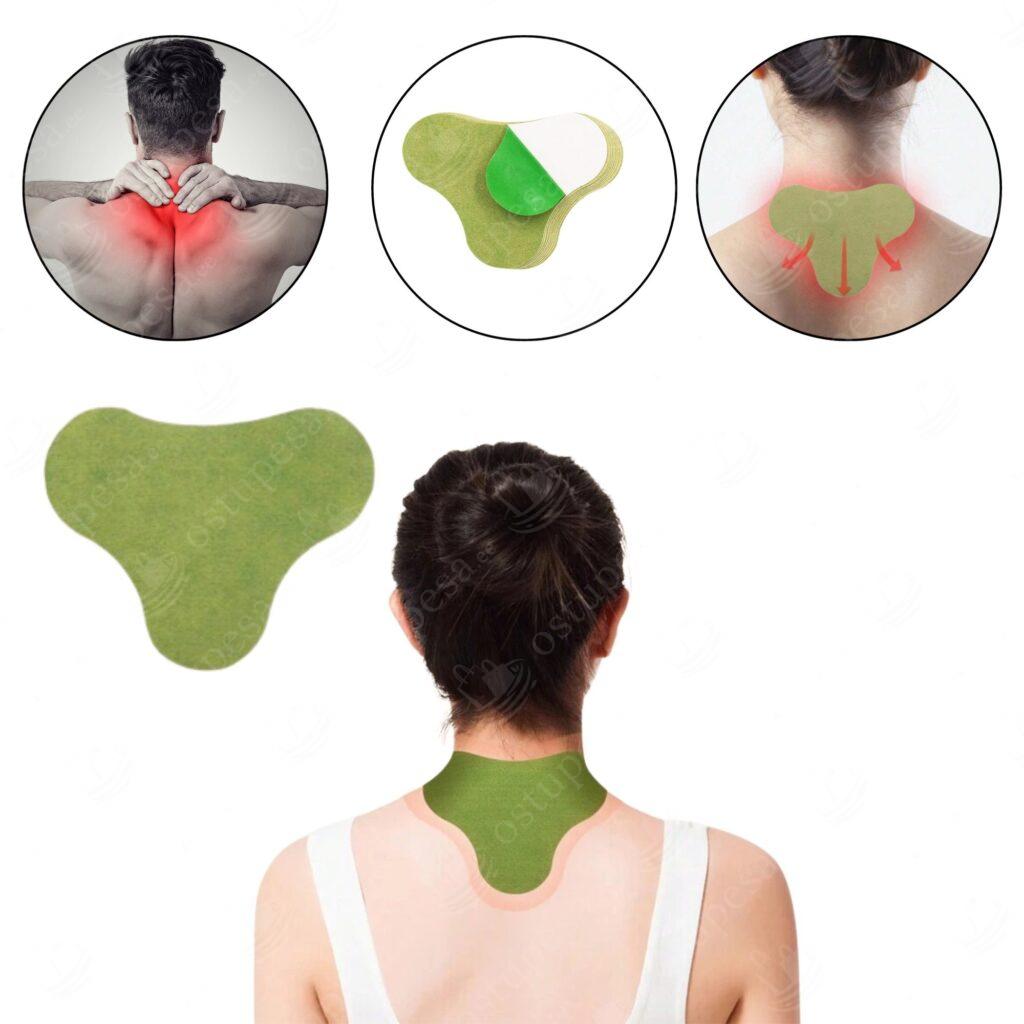 Kaelaplaastrid ravimtaimedega, valu vastu, 10 tk komplektis