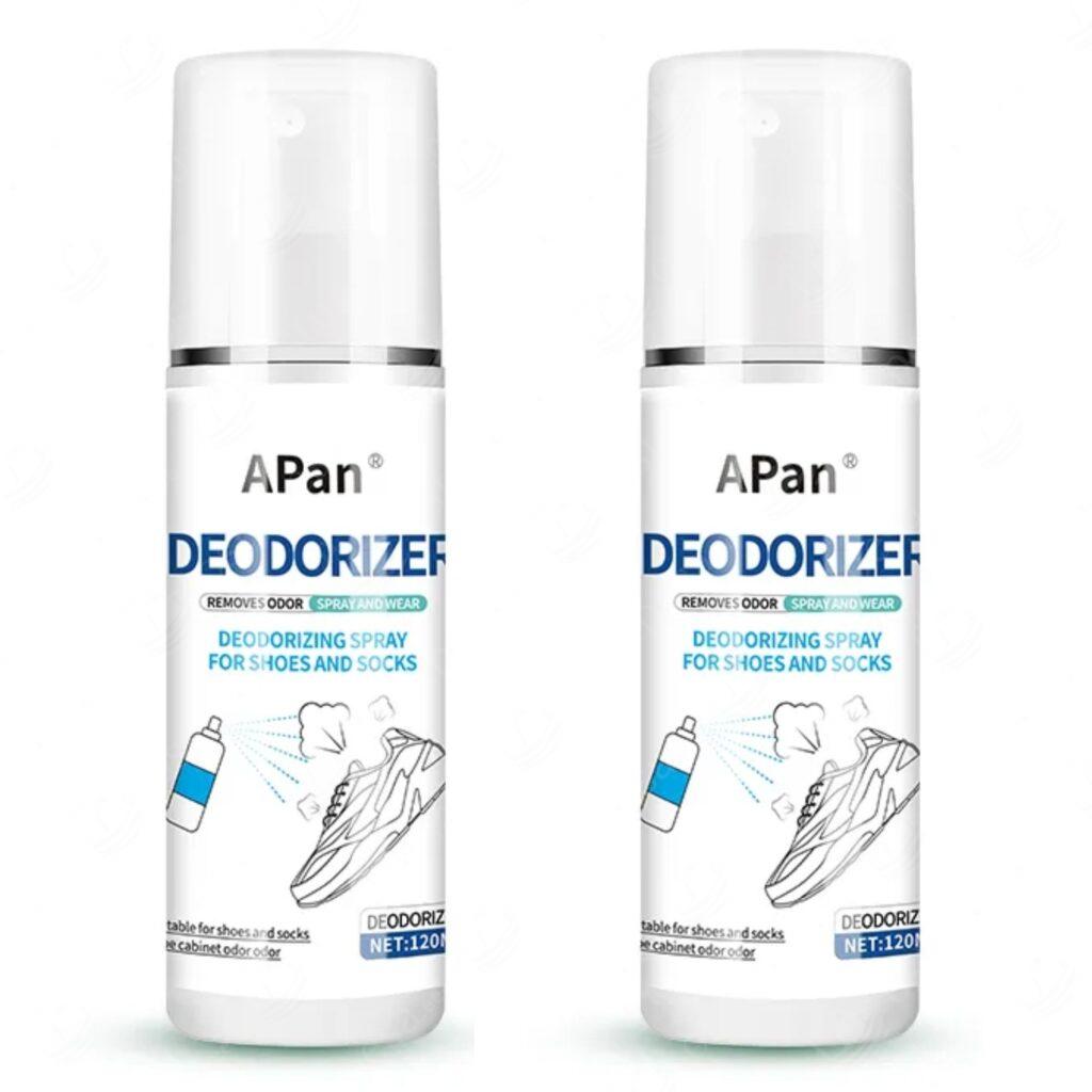 Jalanõude deodorant, 120 ml, Apan, 2 tk komplektis