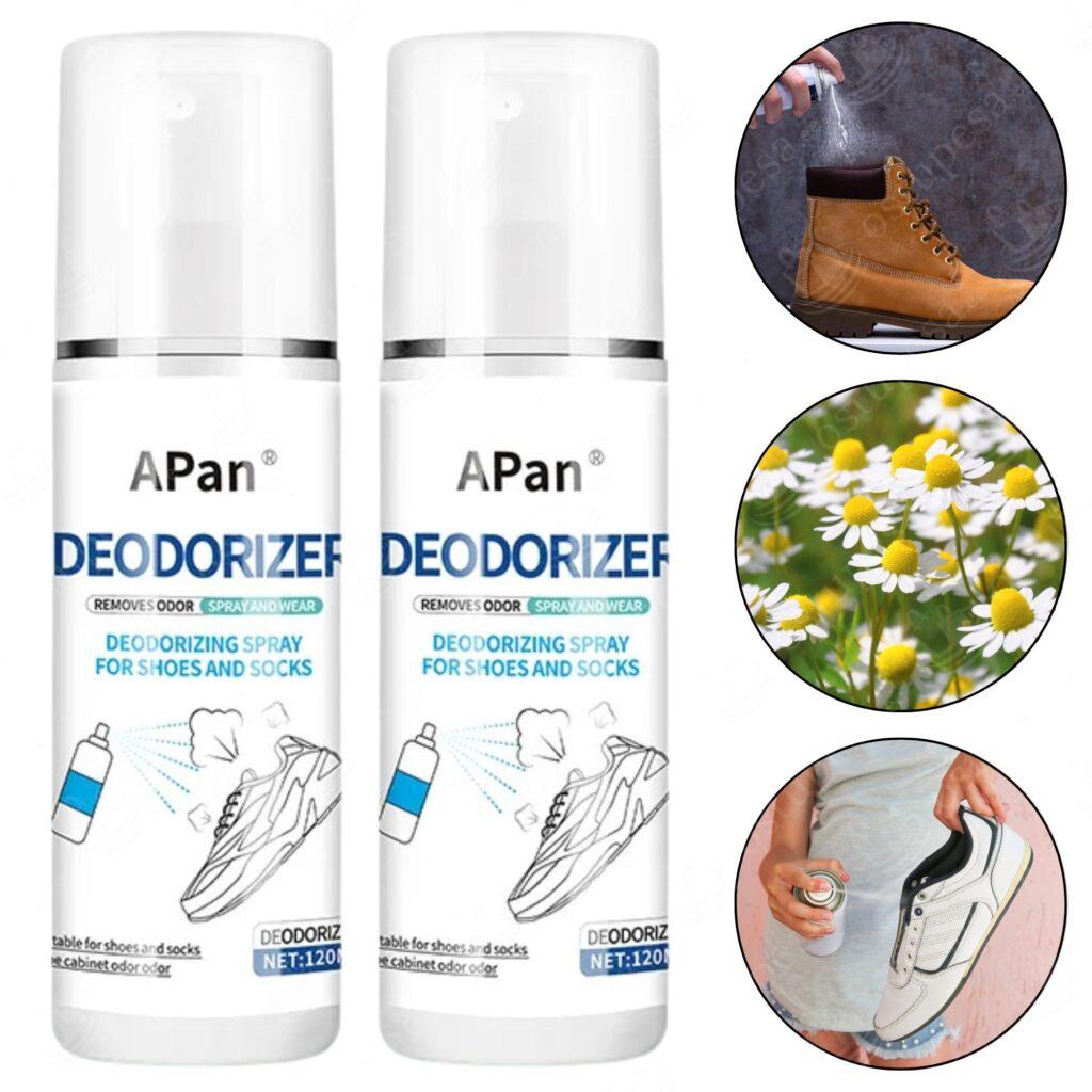 Jalanõude deodorant, 120 ml, Apan, 2 tk komplektis