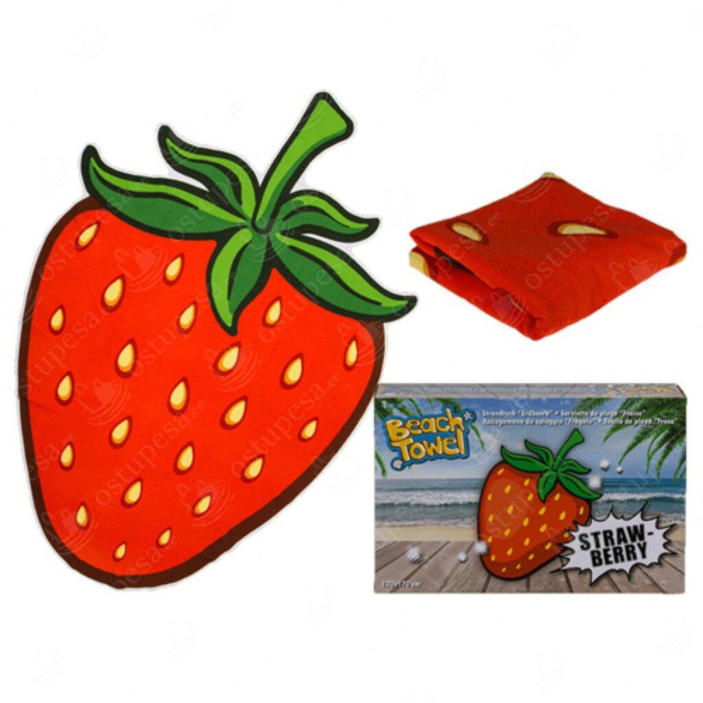 Suur rannalina, maasikas, 120 x 170 cm