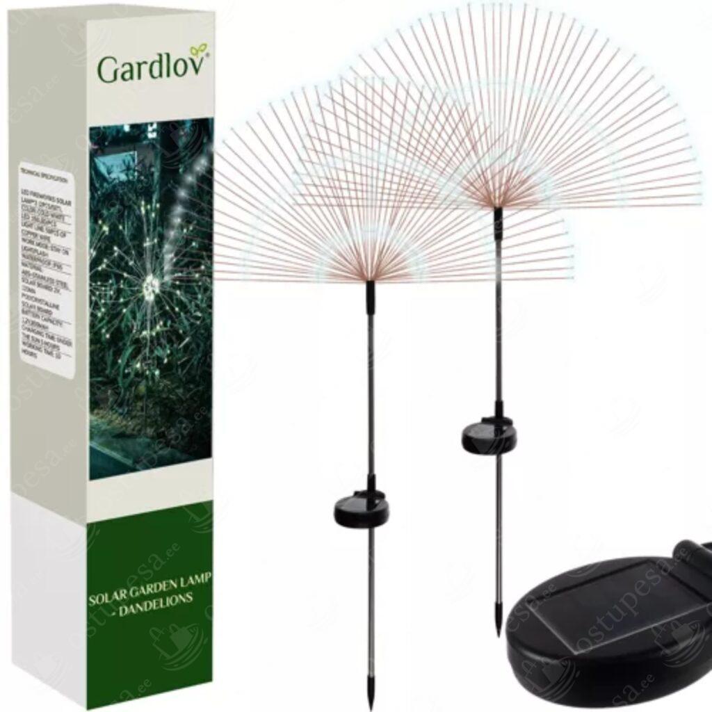 Dekoratiivne aialamp “võilille ehmespall”, Gardlov, 2 tk pakis
