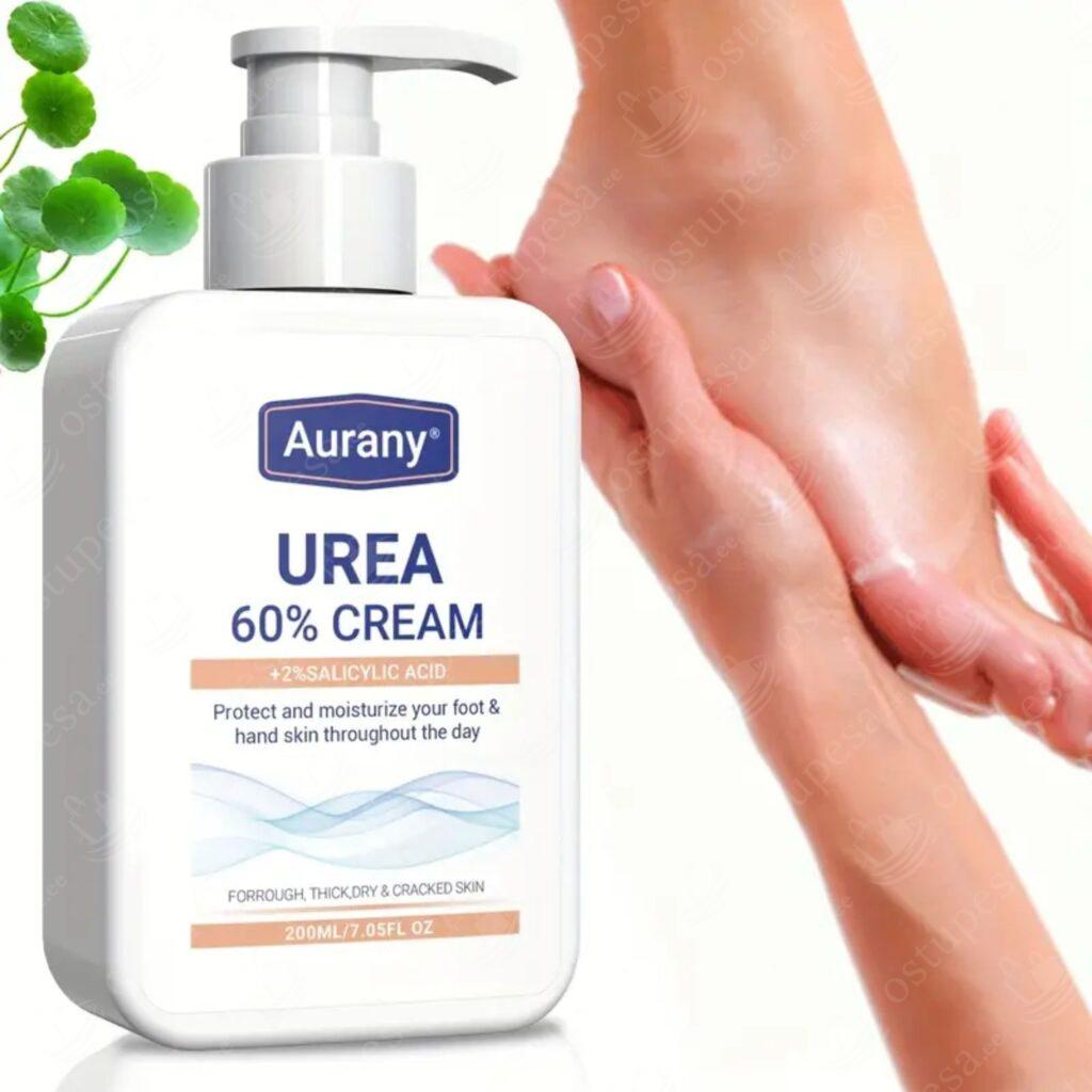 Jalakreem kuivadele jalgadele, 60% uureaga, 200 ml