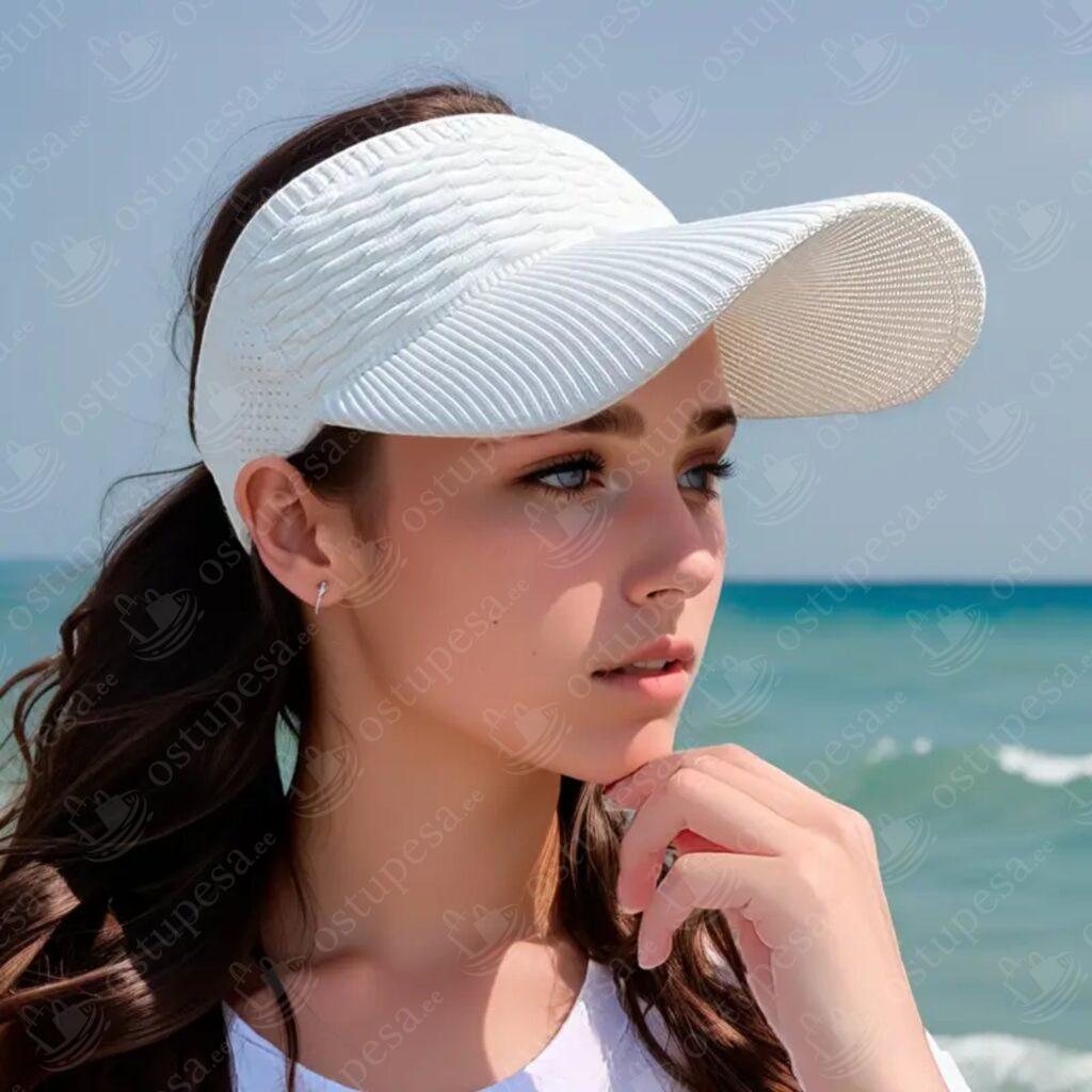 Päikesekaitse müts naistele