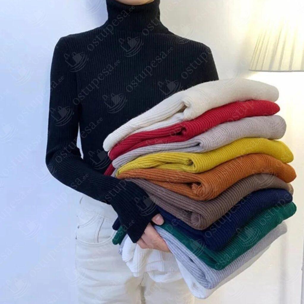 Naiste sviiter, kõrge kaelusega