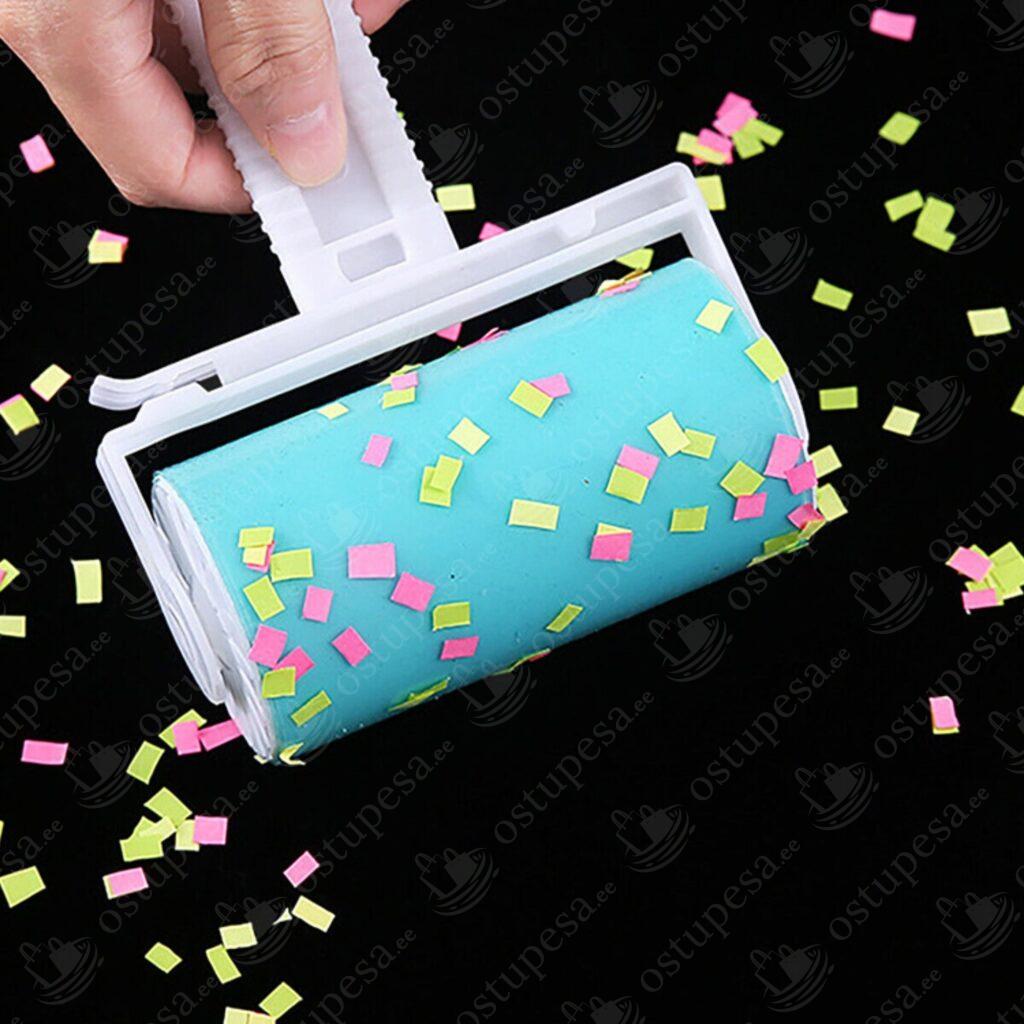 Karvaeemaldusrull, korduvkasutatav, 3 tk komplektis