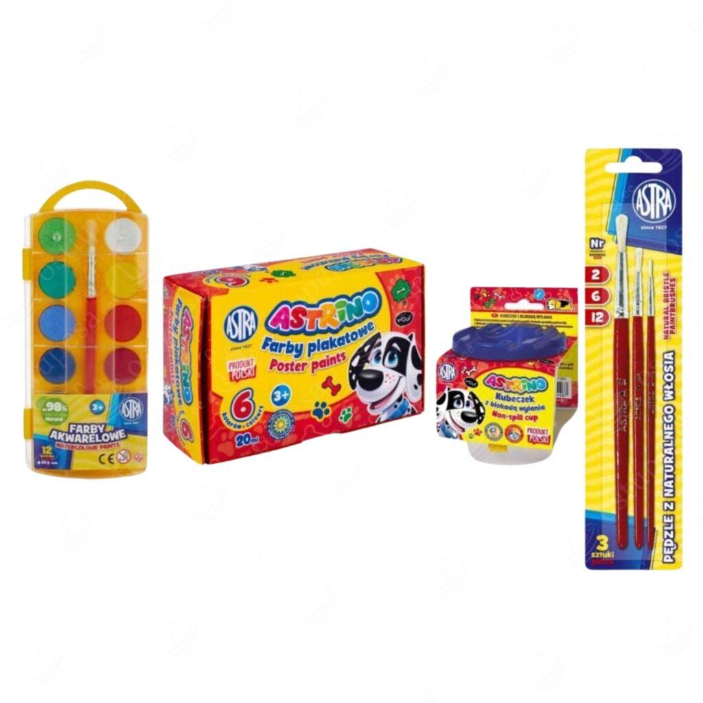 Koolitarvikute komplekt, Astra, 1.-4.klassi lapsele