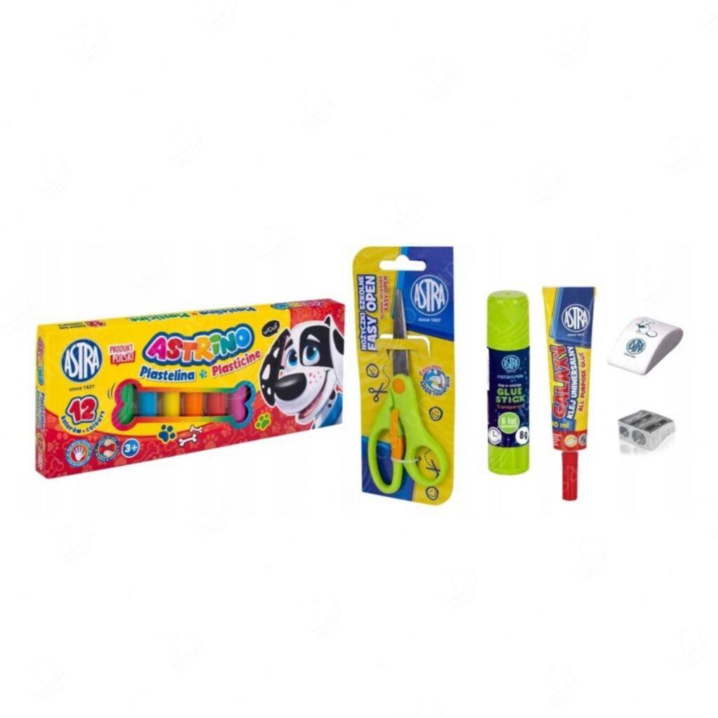 Koolitarvikute komplekt, Astra, 1.-4.klassi lapsele