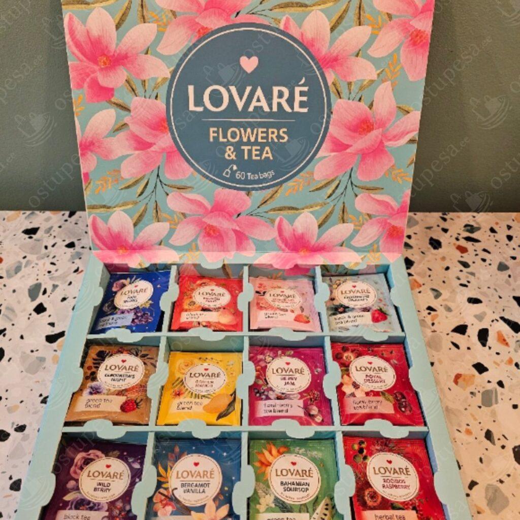 Tee assortii, Lovare,  60 tk pakis